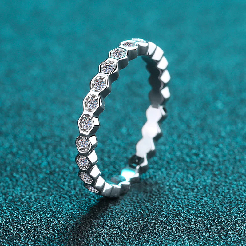 Gwen Moissanite Ring