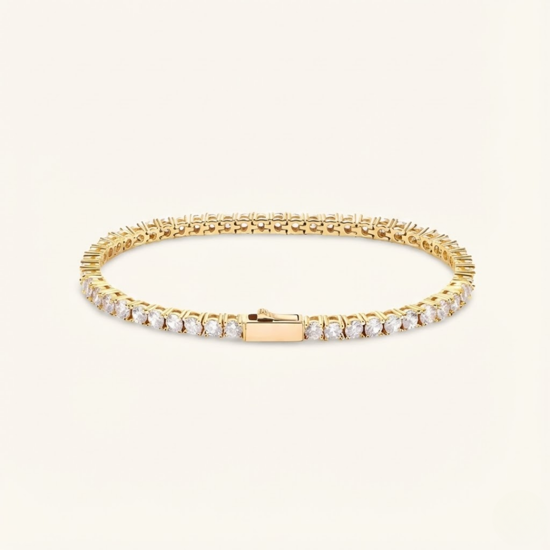 Moissanite Tennis Bracelet - 4mm