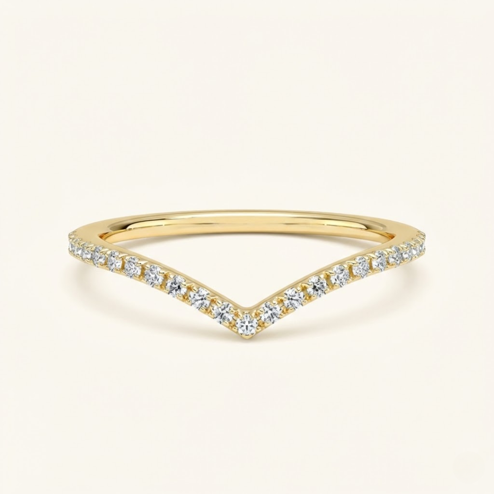 Yasmine Moissanite Ring