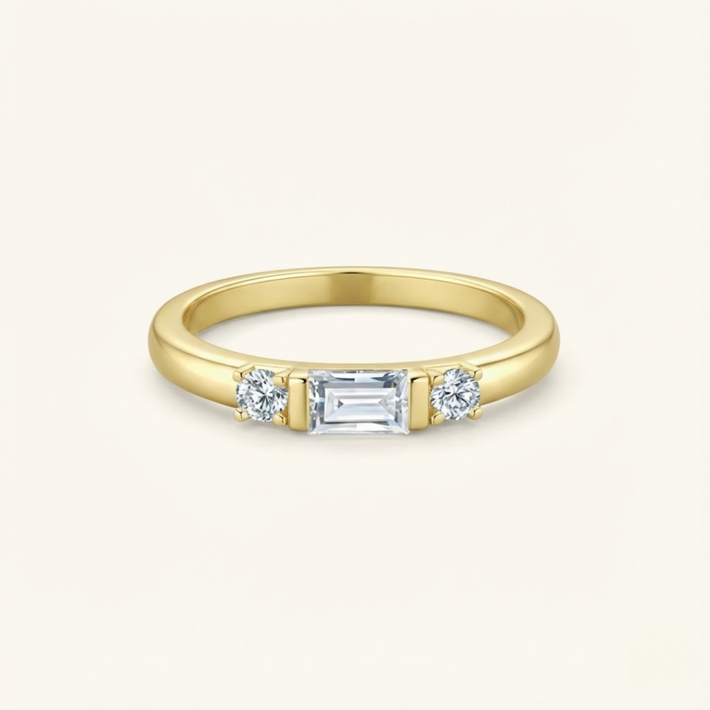 Macy Moissanite Ring