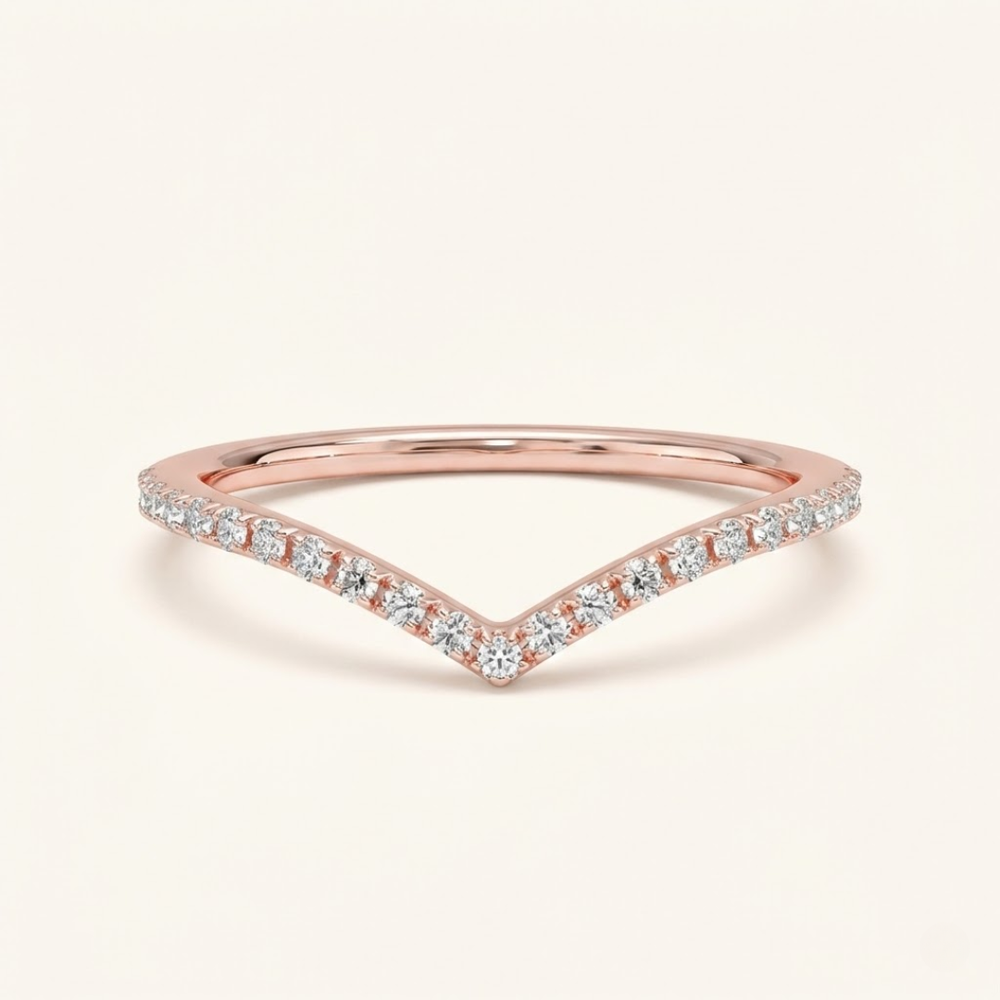 Yasmine Moissanite Ring