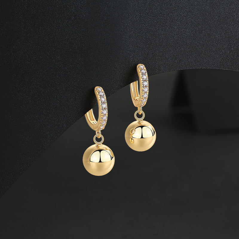 Brenna Moissanite Earring