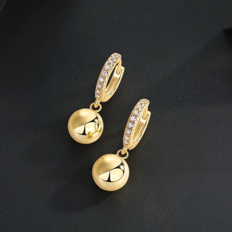 Brenna Moissanite Earring