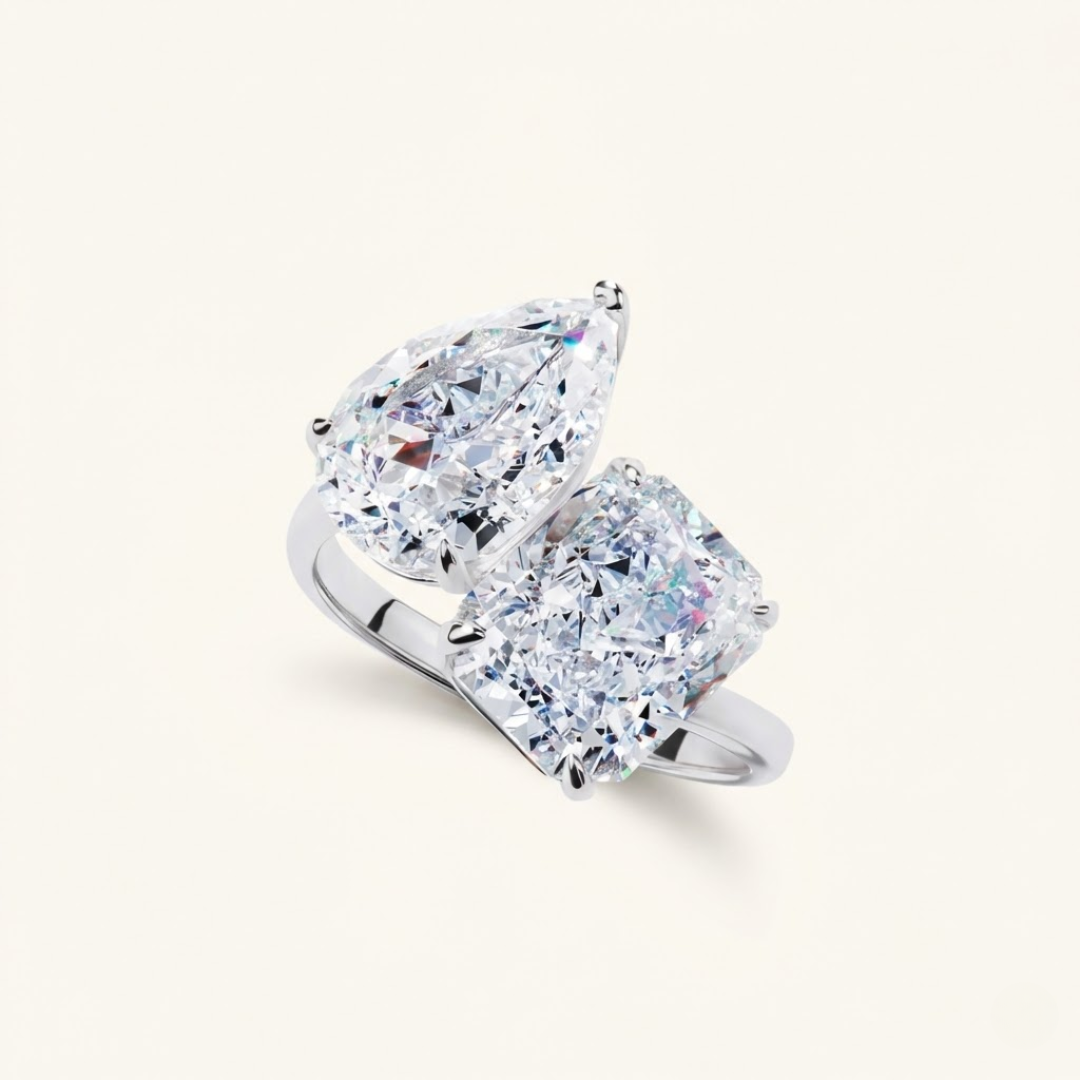 Quinn Moissanite Ring