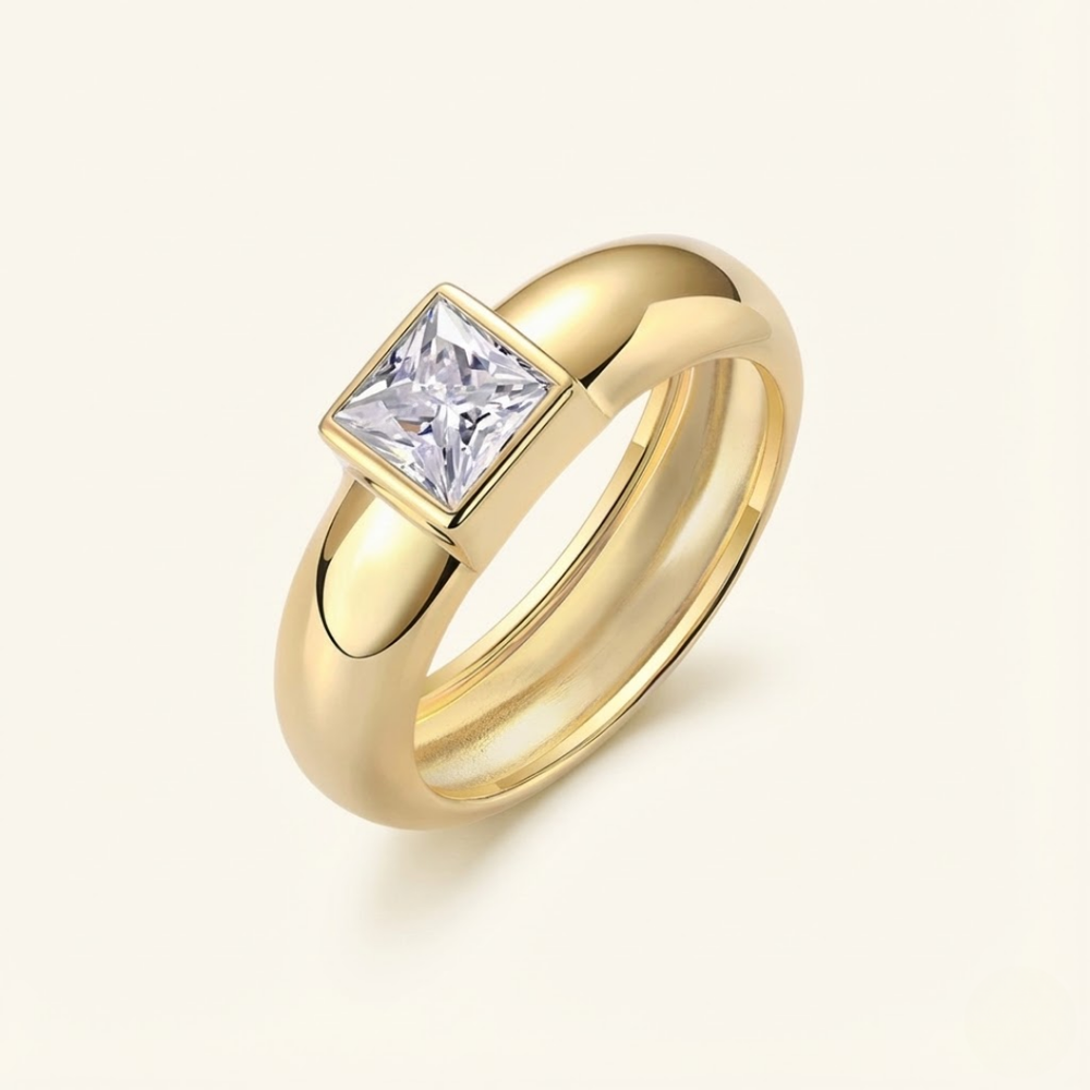 Celeste Moissanite Ring