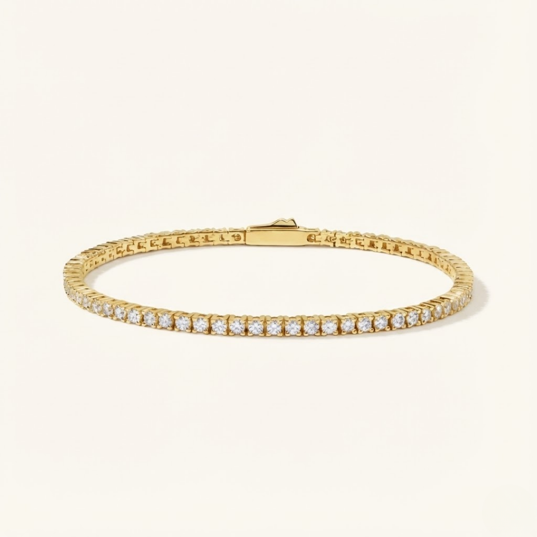 Moissanite Tennis Bracelet - 2mm