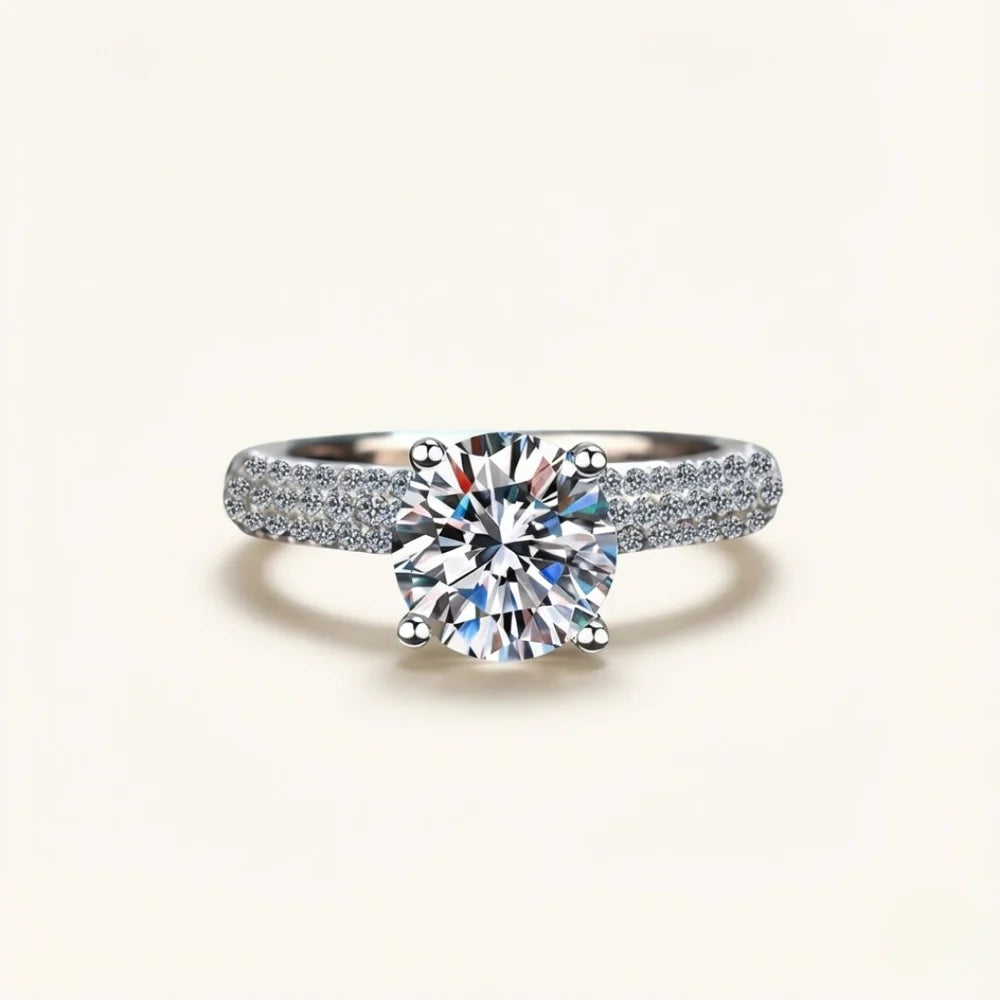 Prue Moissanite Ring