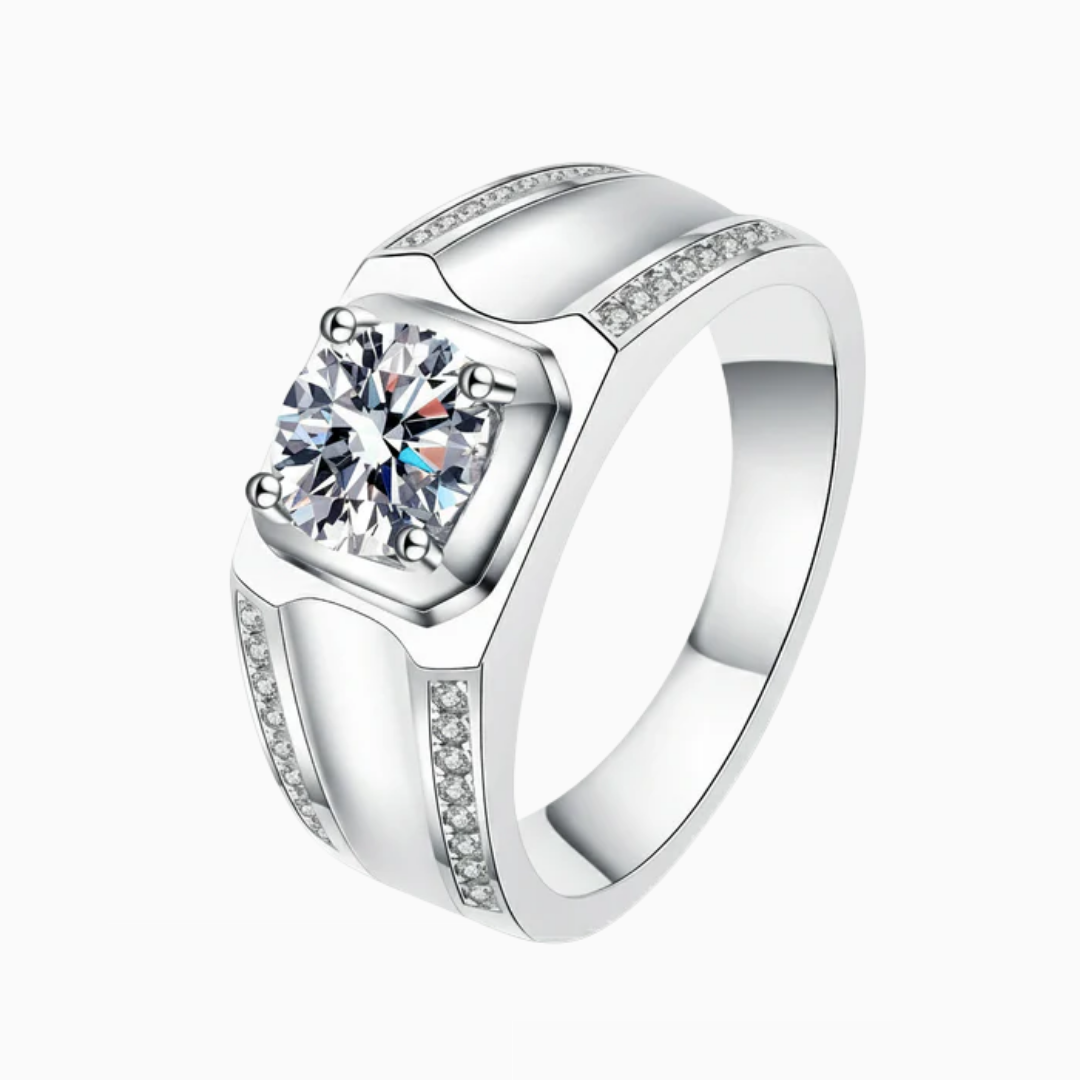 Greer Moissanite Ring