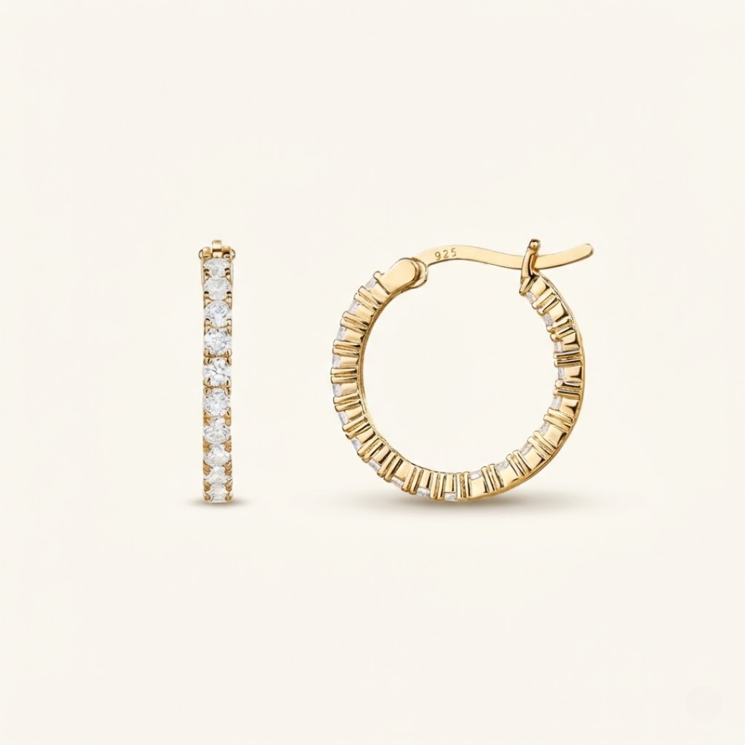 Rella Moissanite Earring