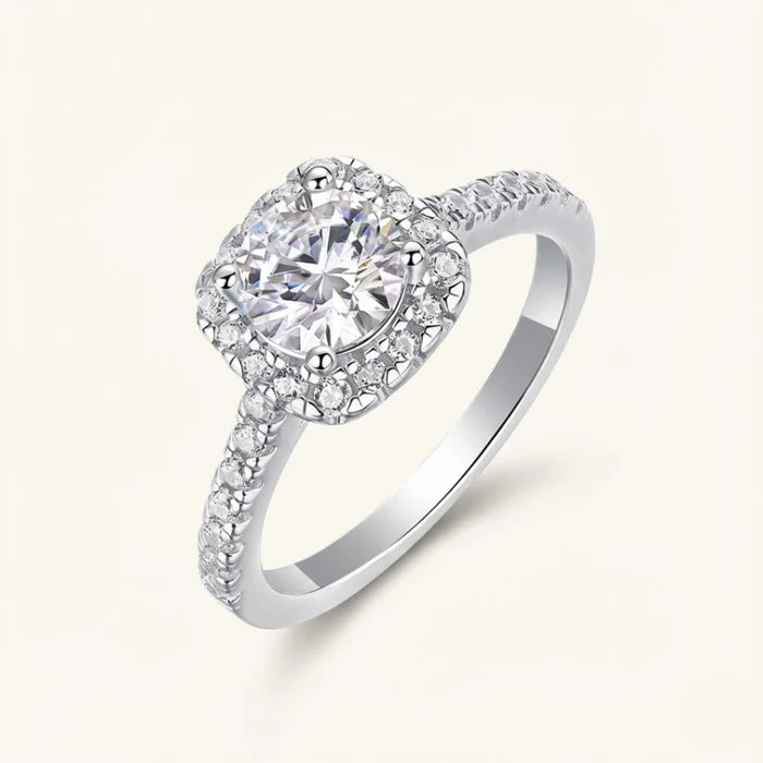 Whitney Moissanite Ring