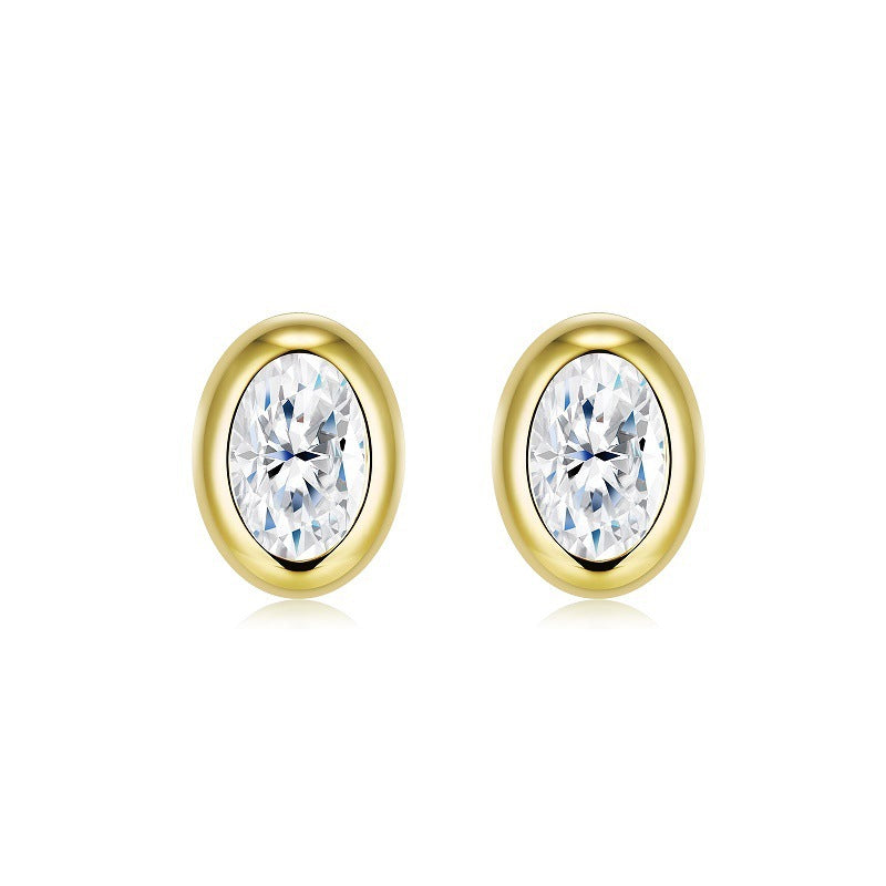 Serine Moissanite Earring