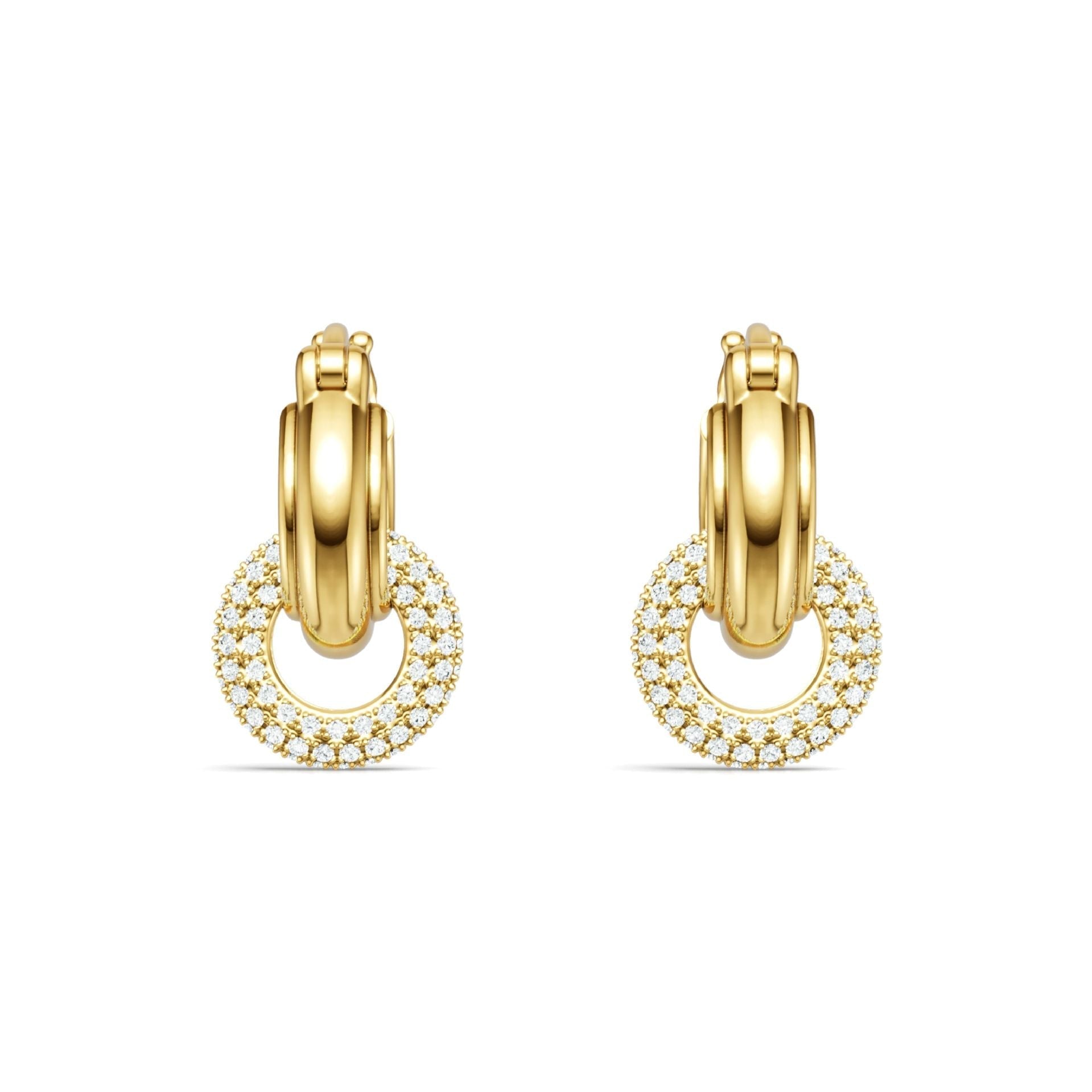 Nyla Moissanite Earring