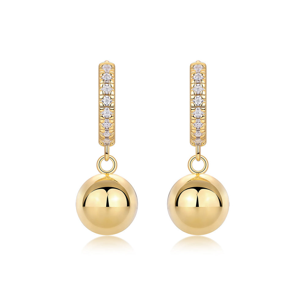 Brenna Moissanite Earring