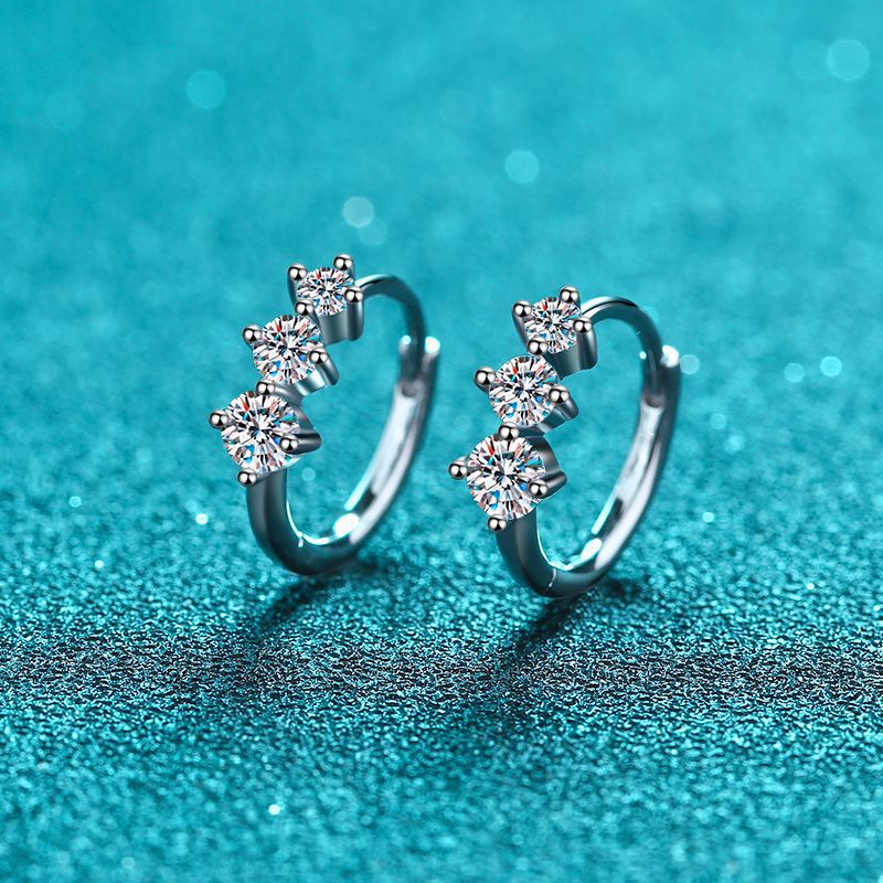 Mireille Moissanite Earring