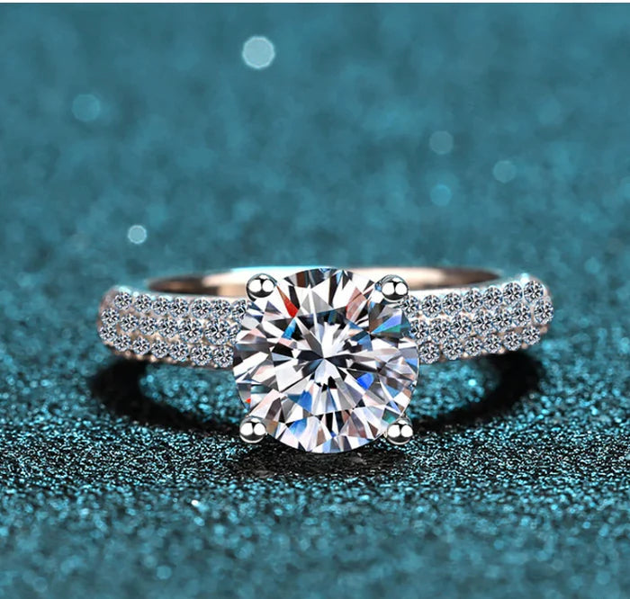 Prue Moissanite Ring