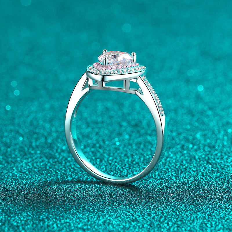 Luna Moissanite Ring