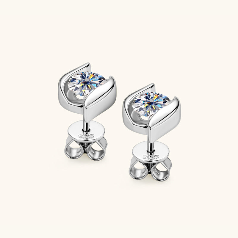 Solara Moissanite Earring