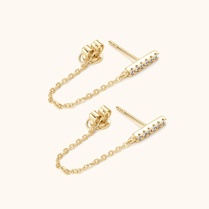 Bren Moissanite Earring