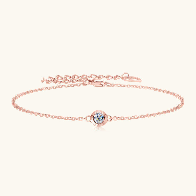 Riven Moissanite Bracelet