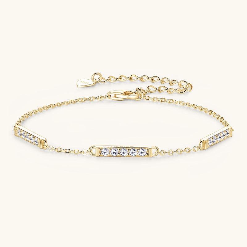 Sylvaine Moissanite Bracelet