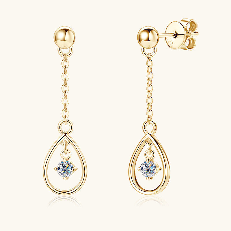 Riva Moissanite Earring