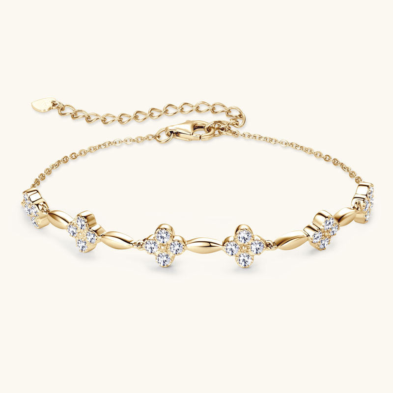 Brocade Moissanite Bracelet