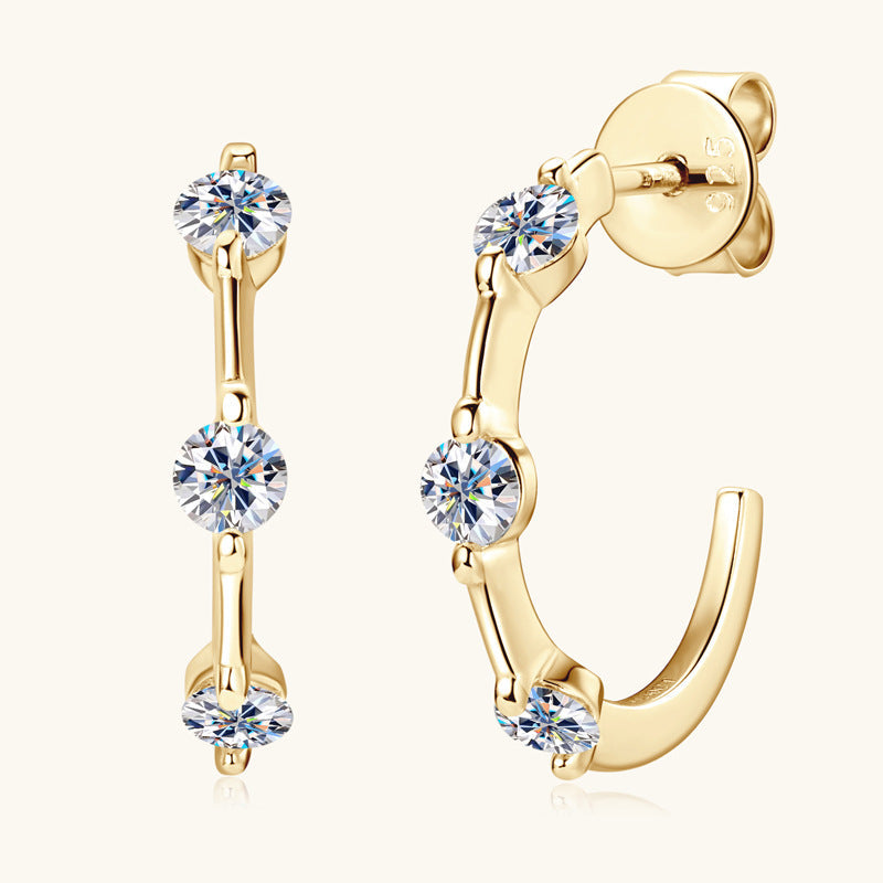 Selar Moissanite Earring