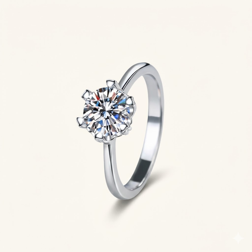 Cora Moissanite Ring