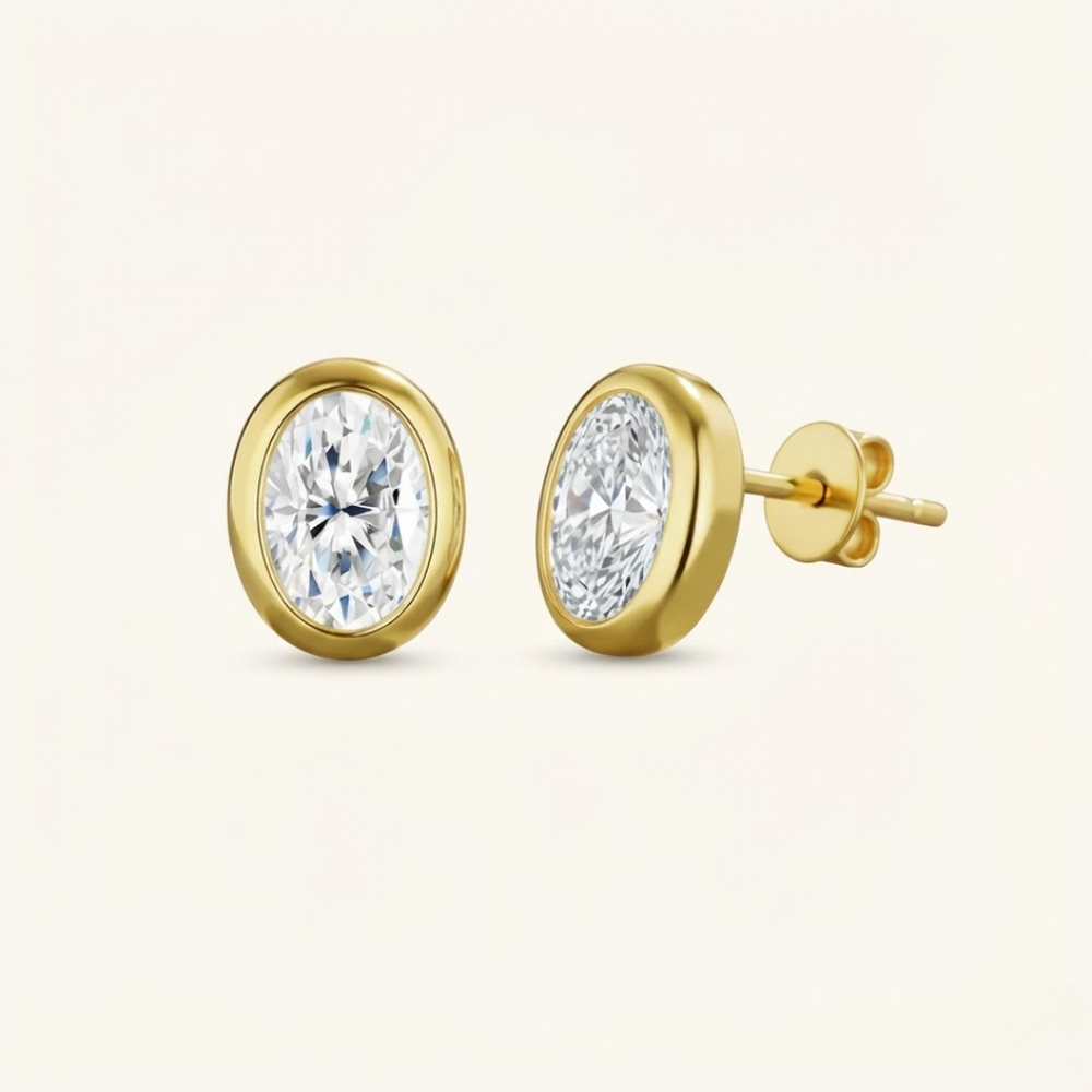 Serine Moissanite Earring
