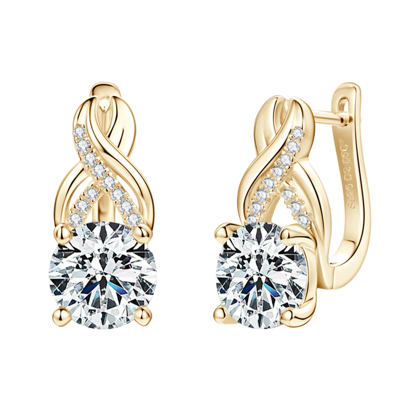 Tove Moissanite Earring