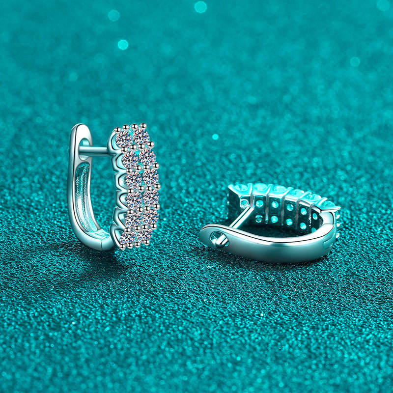 Noelle Moissanite Earring