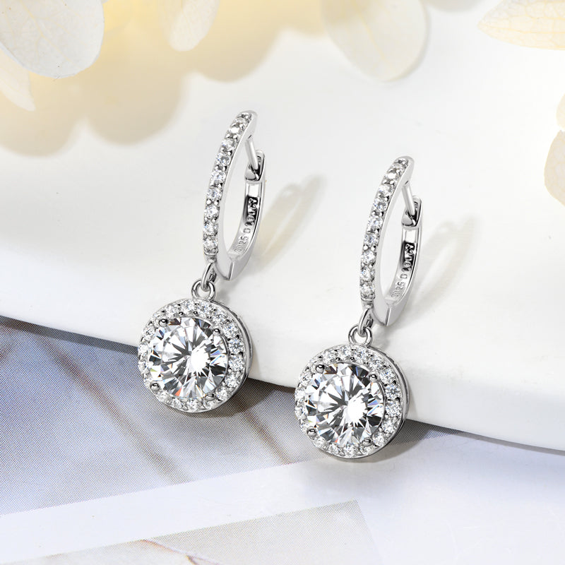 Lucine Moissanite Earring