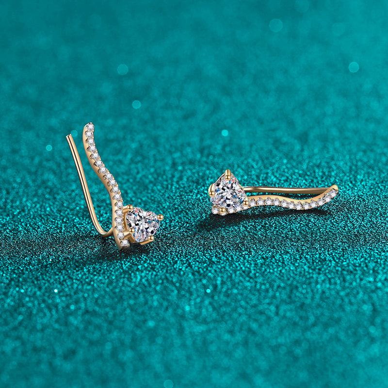 Tala Moissanite Earring