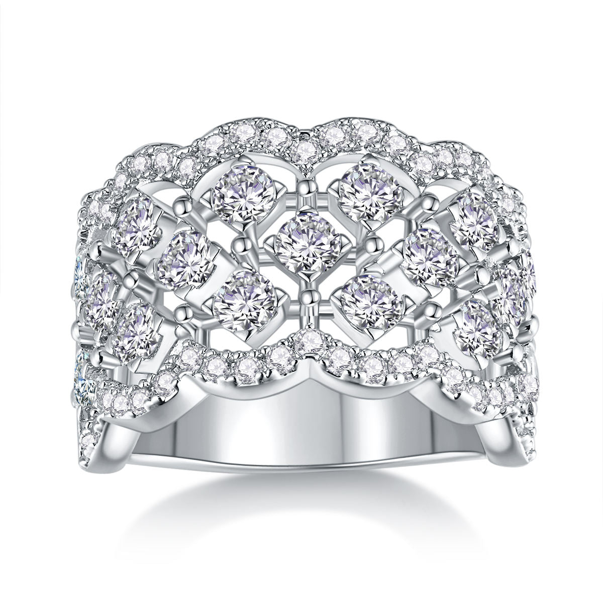 Skye Moissanite Ring