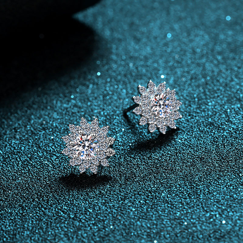 Sloane Moissanite Earring