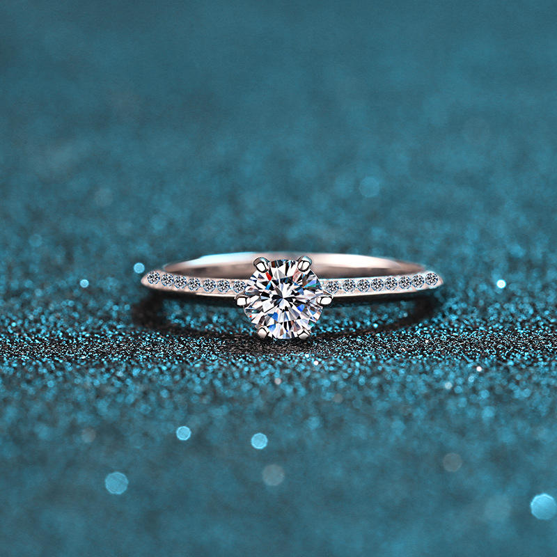 Bree Moissanite Ring