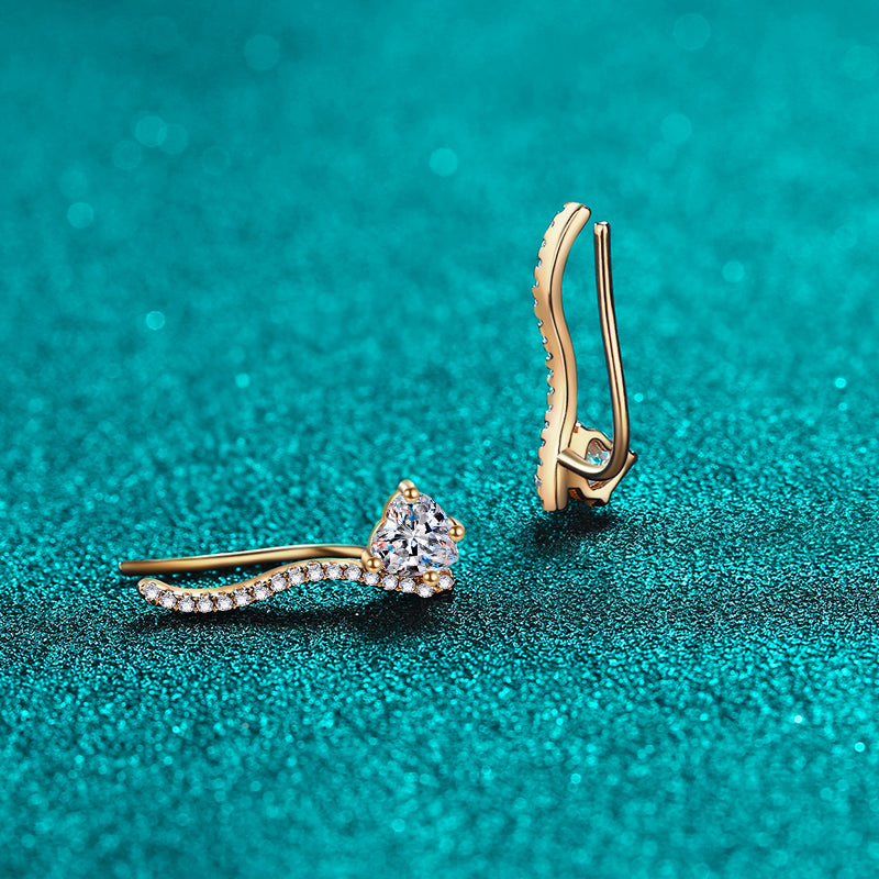 Tala Moissanite Earring