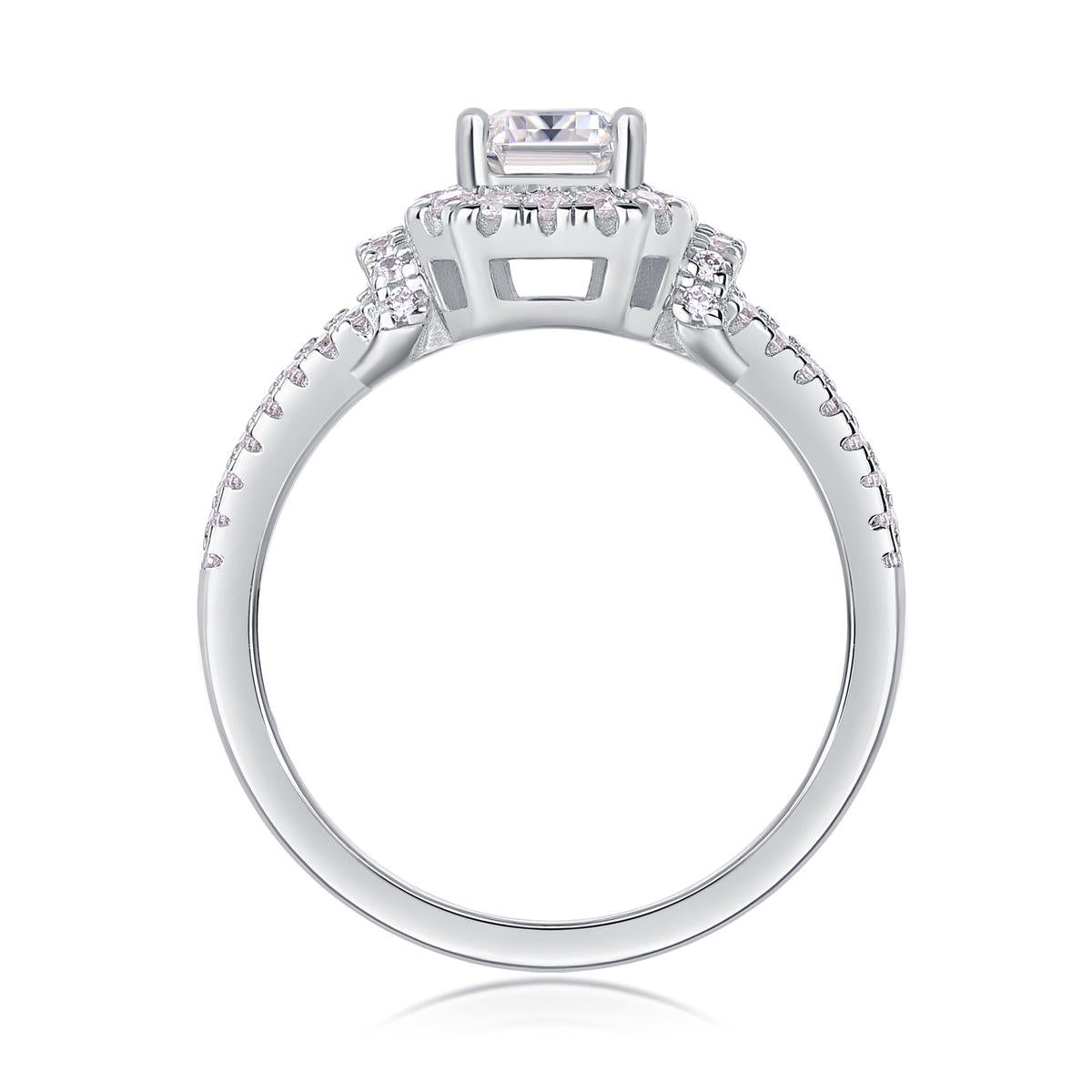 Elise Moissanite Ring