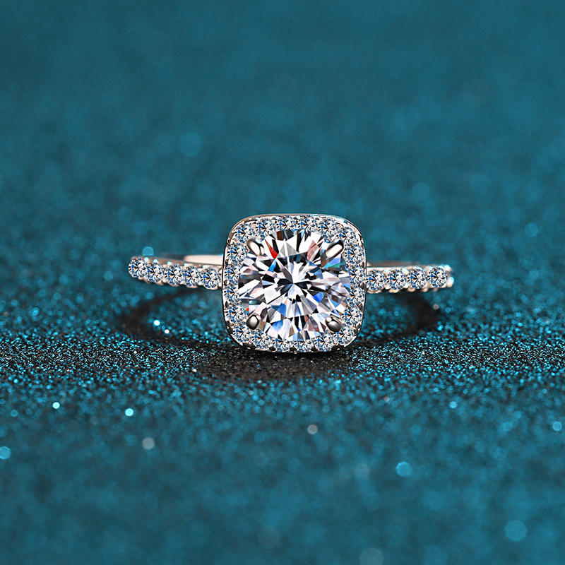 Winter Moissanite Ring