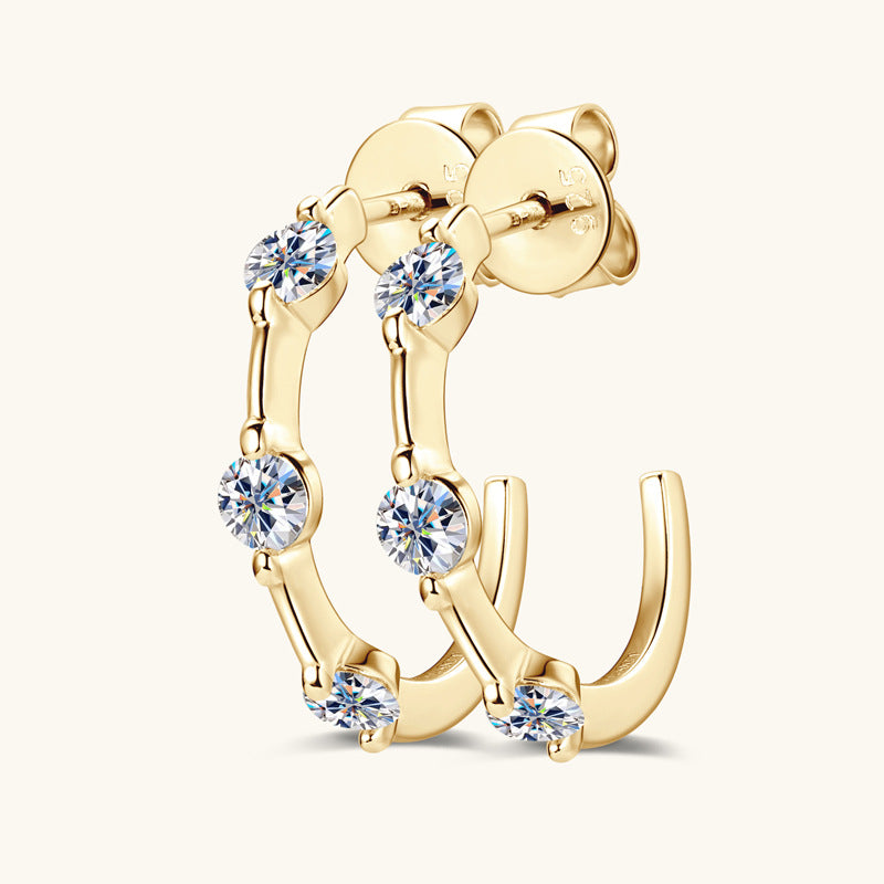 Selar Moissanite Earring