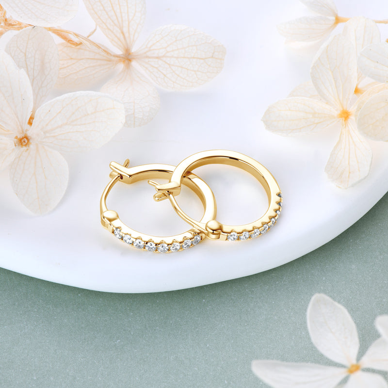 Elaine Moissanite Earring
