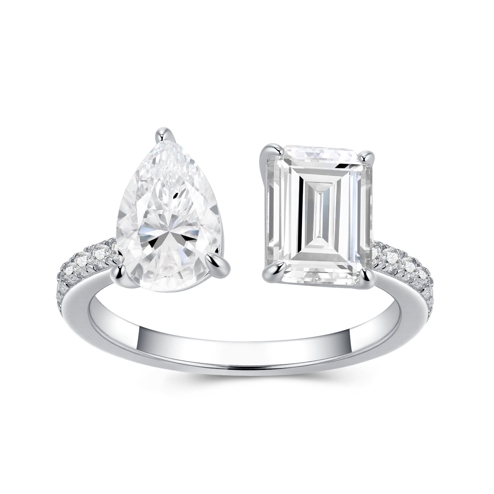 Gemma Moissanite Ring