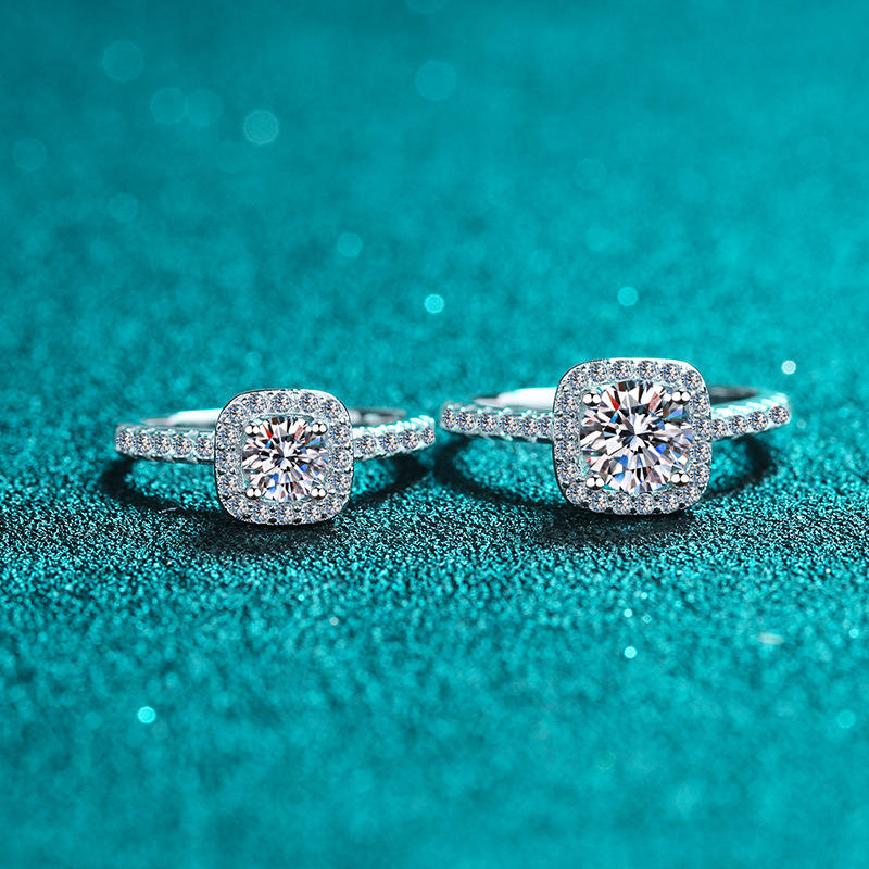 Winter Moissanite Ring