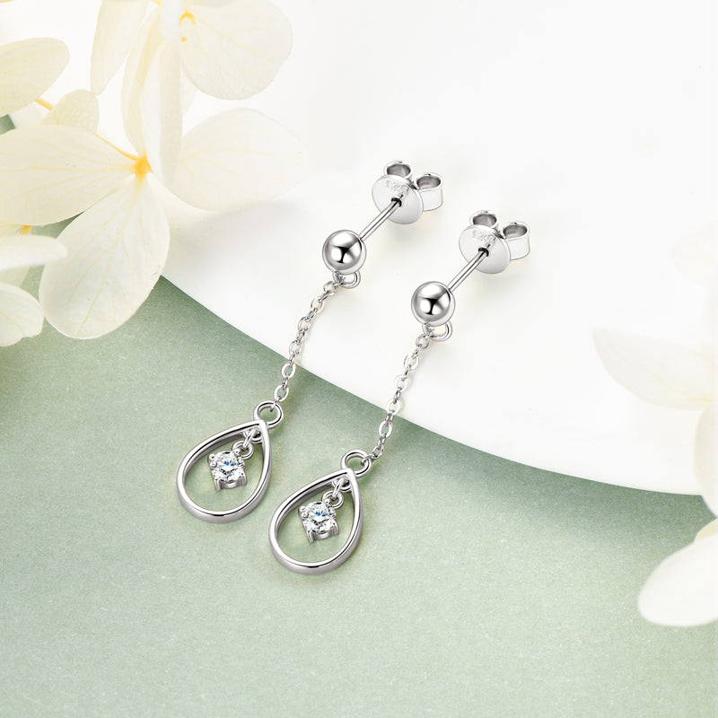 Riva Moissanite Earring
