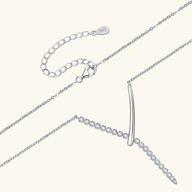 Taline Moissanite Necklace