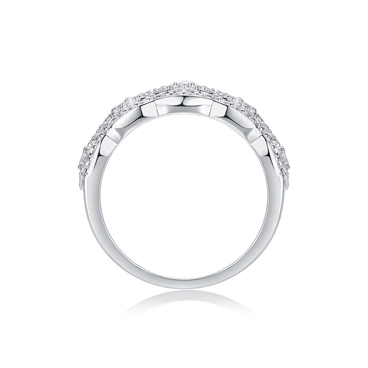 Harper Moissanite Ring