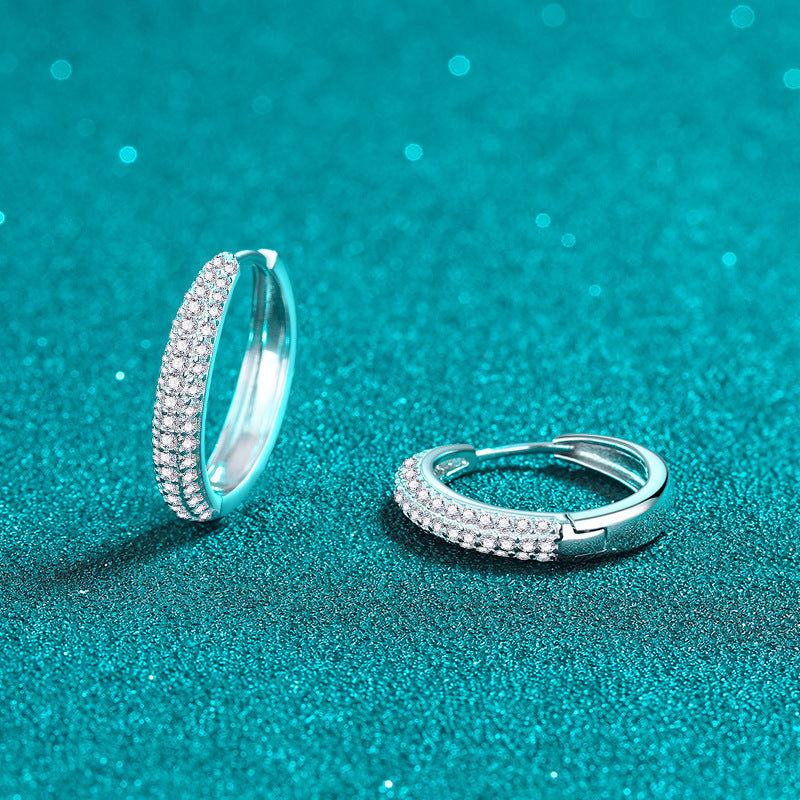 Evanthe Moissanite Earring