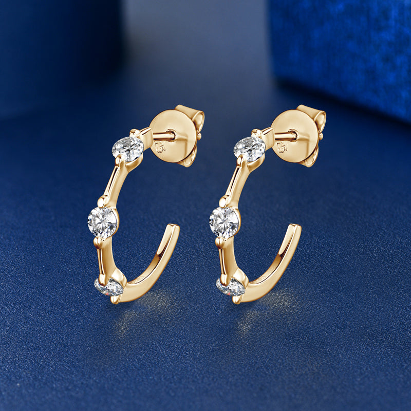 Selar Moissanite Earring