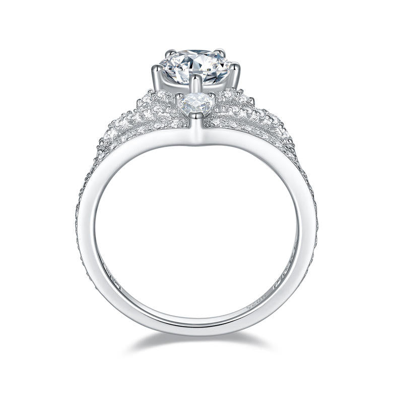 Camille Moissanite Ring