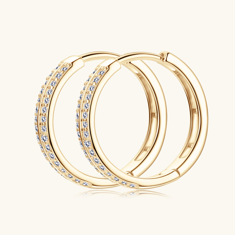 Mael Moissanite Earring
